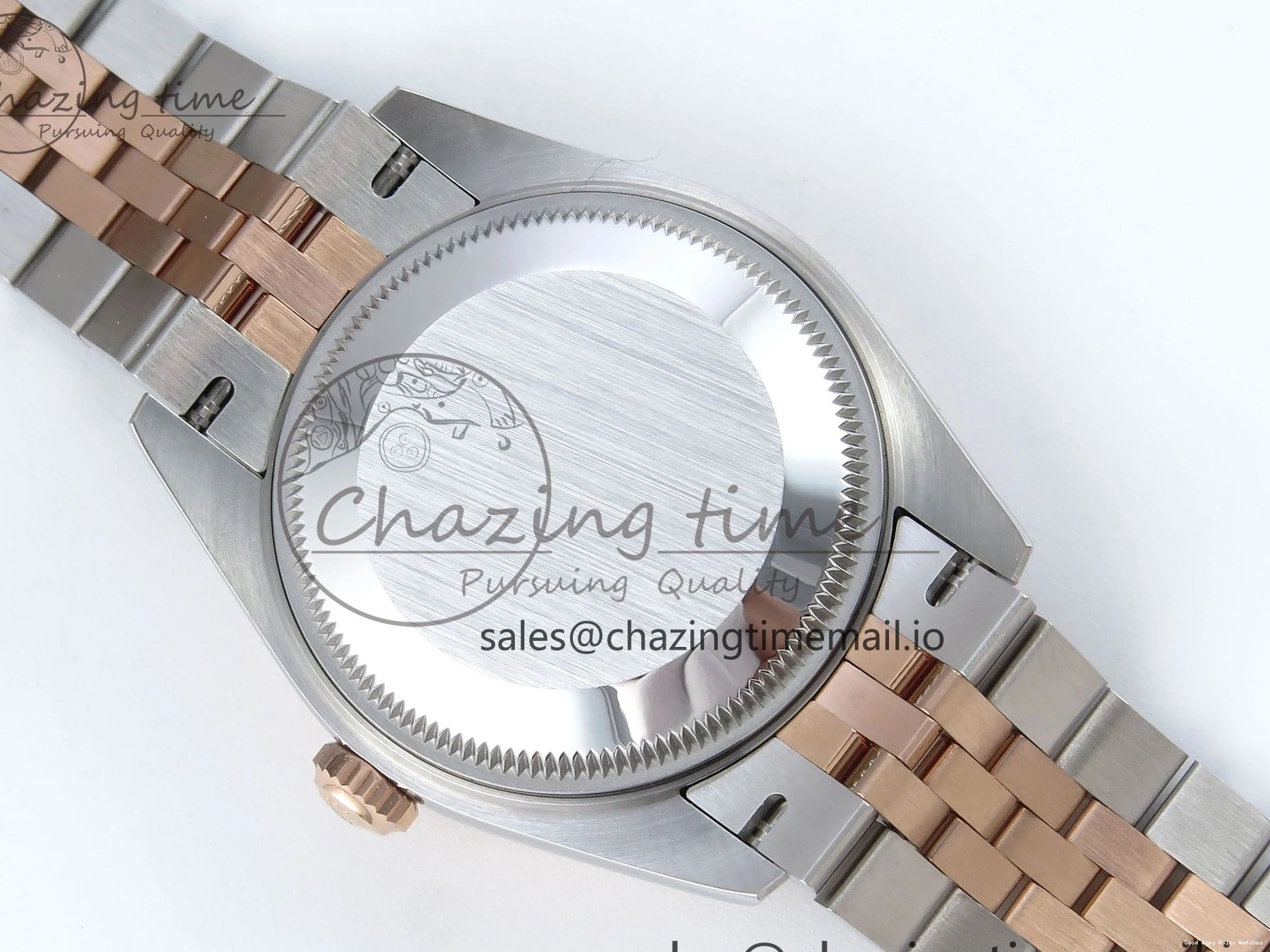 Best AAA Replica Sites Bracelet RG Dial Gray Jubilee 31 DateJust Steel 516 Roman ARF Edition SS Diamonds on 904L 1:1 278271 Best StreetReady ETA 0117